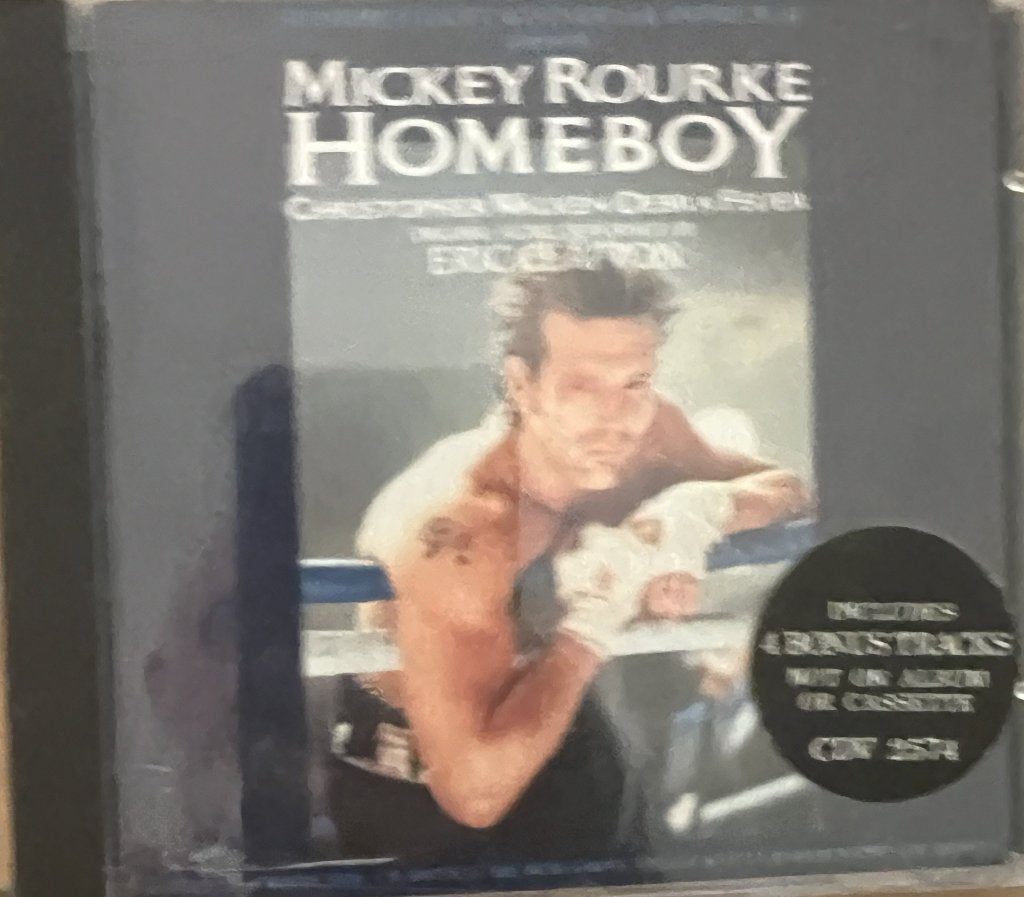 Homeboy Original Soundtrack CD - Eric Clapton, Mickey Rourke, Gebruikt, Inclusief boekje, Ophalen of Verzenden, Overige genres
