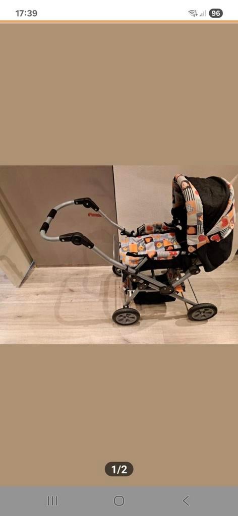Leuke kinder poppenwagen - Gebruikt, Kinderen en Baby's, Speelgoed | Poppen, Ophalen, Gebruikt, Overige typen