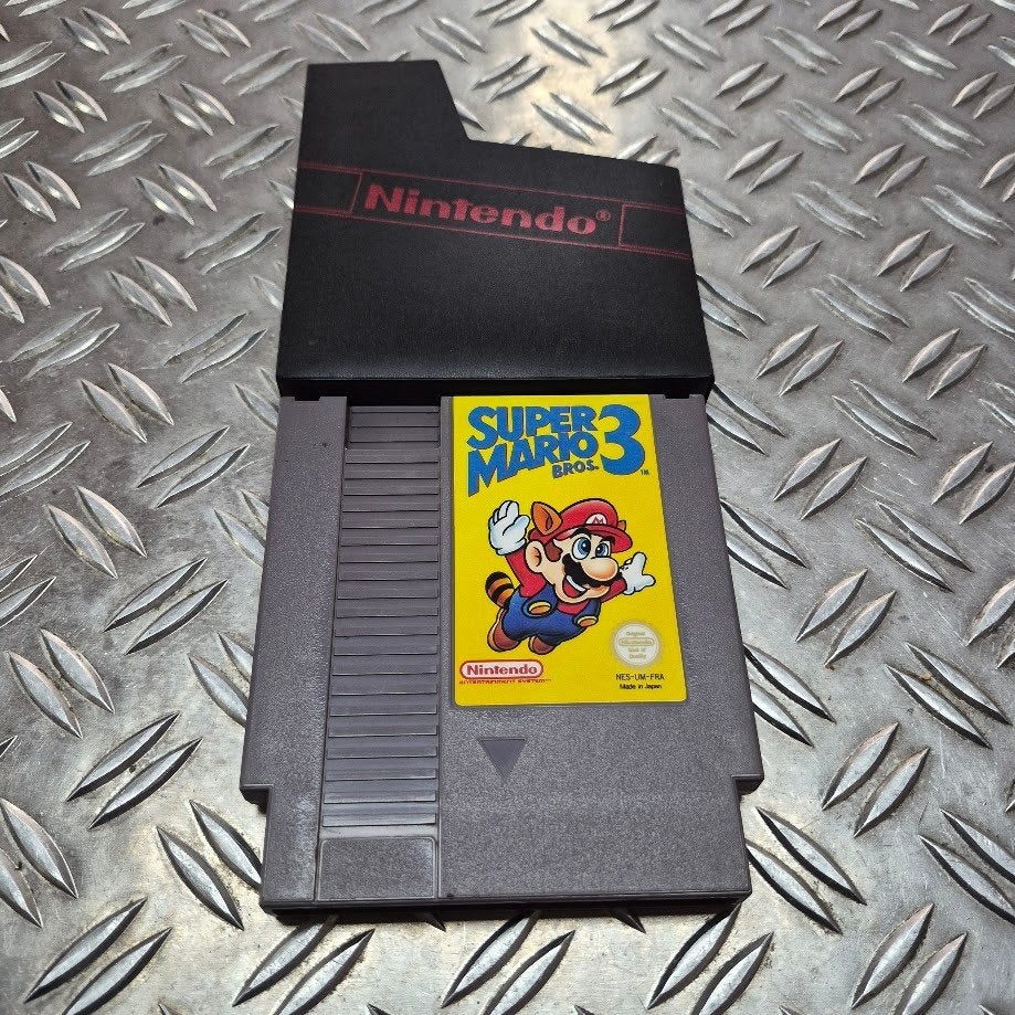 Super Mario 3 met hoesje NES game met garantie, Avontuur en Actie, Gebruikt, 1 speler, Ophalen of Verzenden