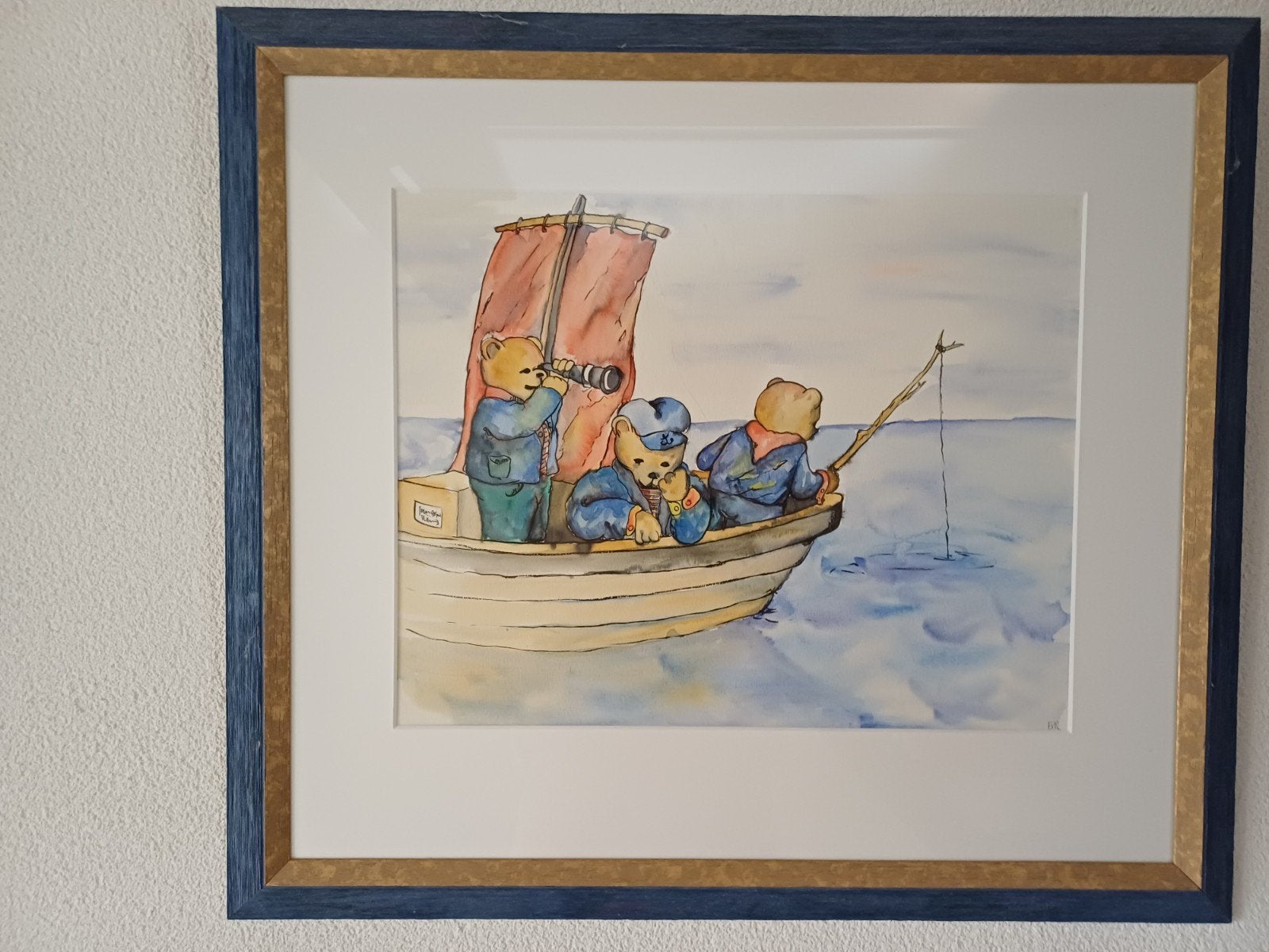 PADDINGTON BEAR, Ingelijst, Papier/karton, Ophalen of Verzenden, Print