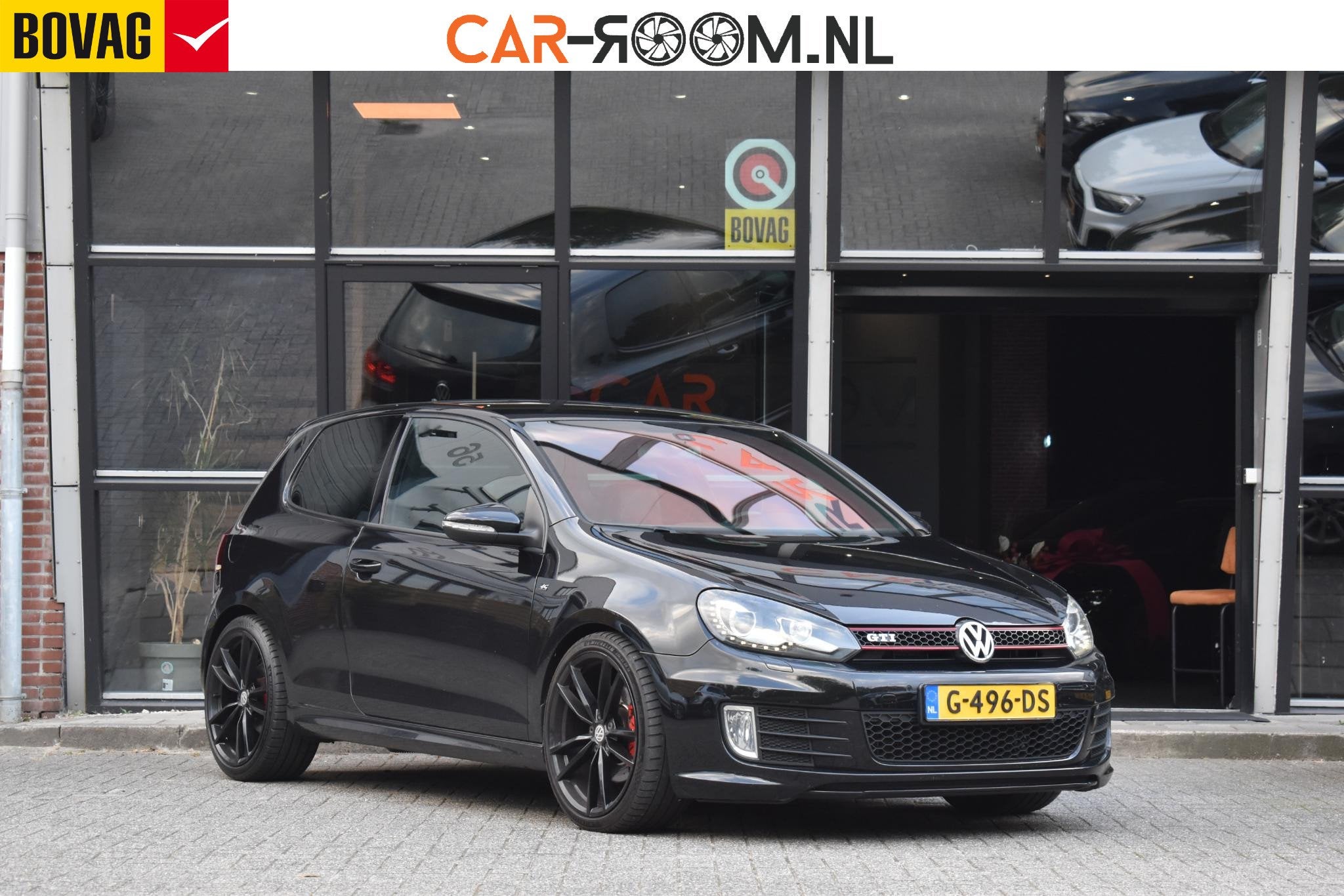 Volkswagen Golf 2.0 GTI Edition 35 DCC Carplay Stoelvw, Euro 5, Gebruikt, 4 cilinders, Leder en Stof