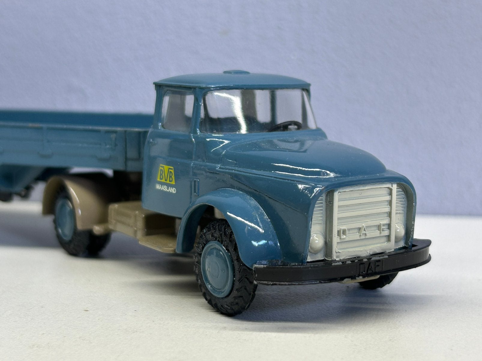 Lion toys car Daf Torpedo BvB Bas van Buren Maasland, Ophalen of Verzenden, Zo goed als nieuw, Bus of Vrachtwagen, Lion Toys