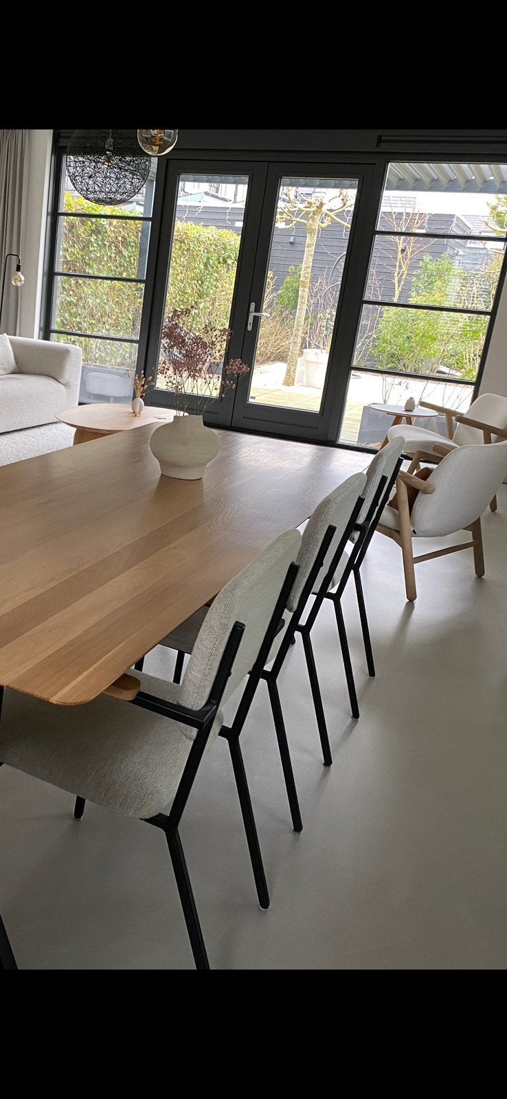 Studio Henk co chair stoelen 3 stuks, Ophalen, Drie, Zo goed als nieuw, Stof