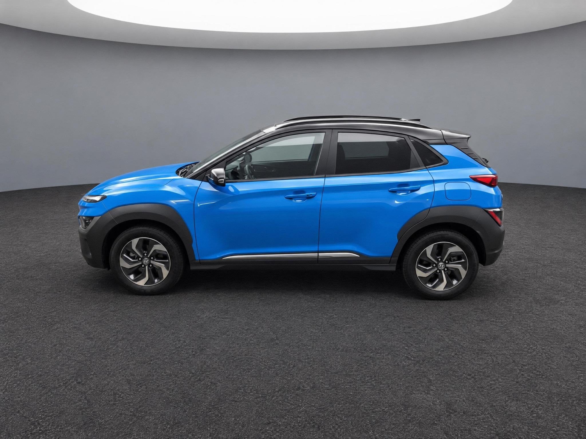 Hyundai Kona 1.6 GDI HEV Fashion | 1e eigenaar | Volledig de, Auto's, Stof, Gebruikt, Euro 6, Blauw