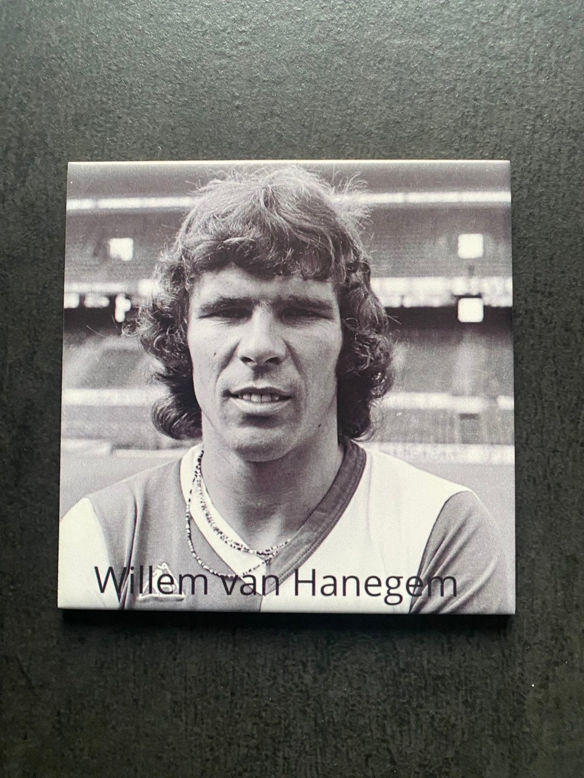 Tegel wim van Hanegem, Verzenden, Zo goed als nieuw, Feyenoord, Overige typen