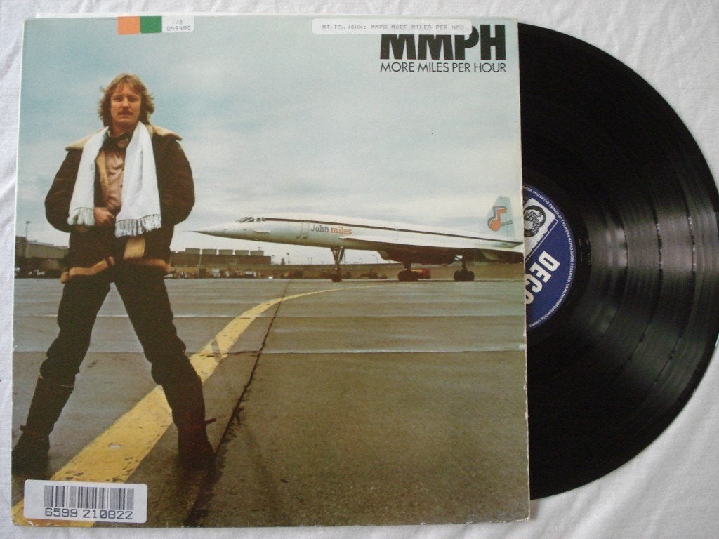 John Miles - MMPH - More miles per hour, LP, Gebruikt, Ophalen of Verzenden, 12 inch