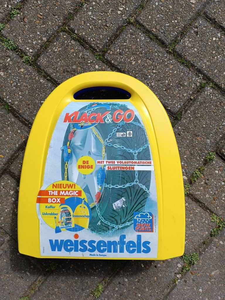 Weissenfels Sneeuwkettingen klack & go, Auto diversen, Sneeuwkettingen, Ophalen of Verzenden, Gebruikt