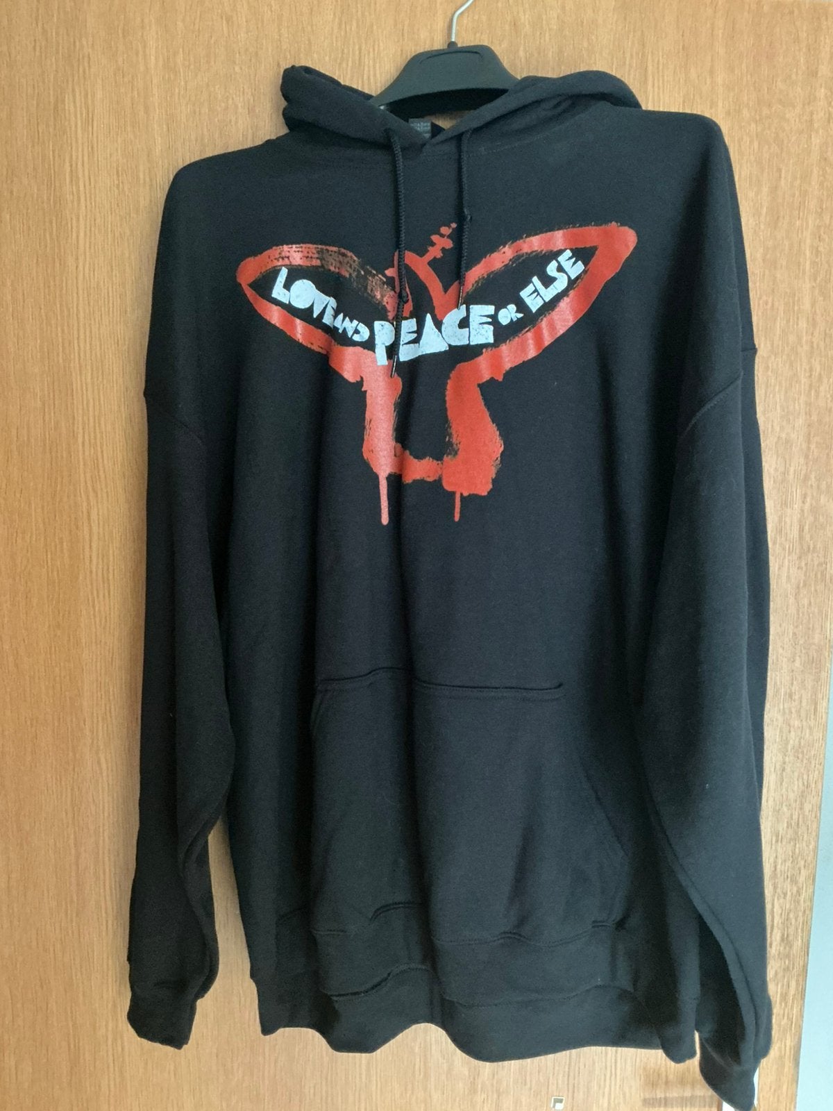 U2 - “love and peace or else” hoodie maat xxl. Fanclub only!, Verzamelen, Ophalen of Verzenden, Nieuw, Kleding