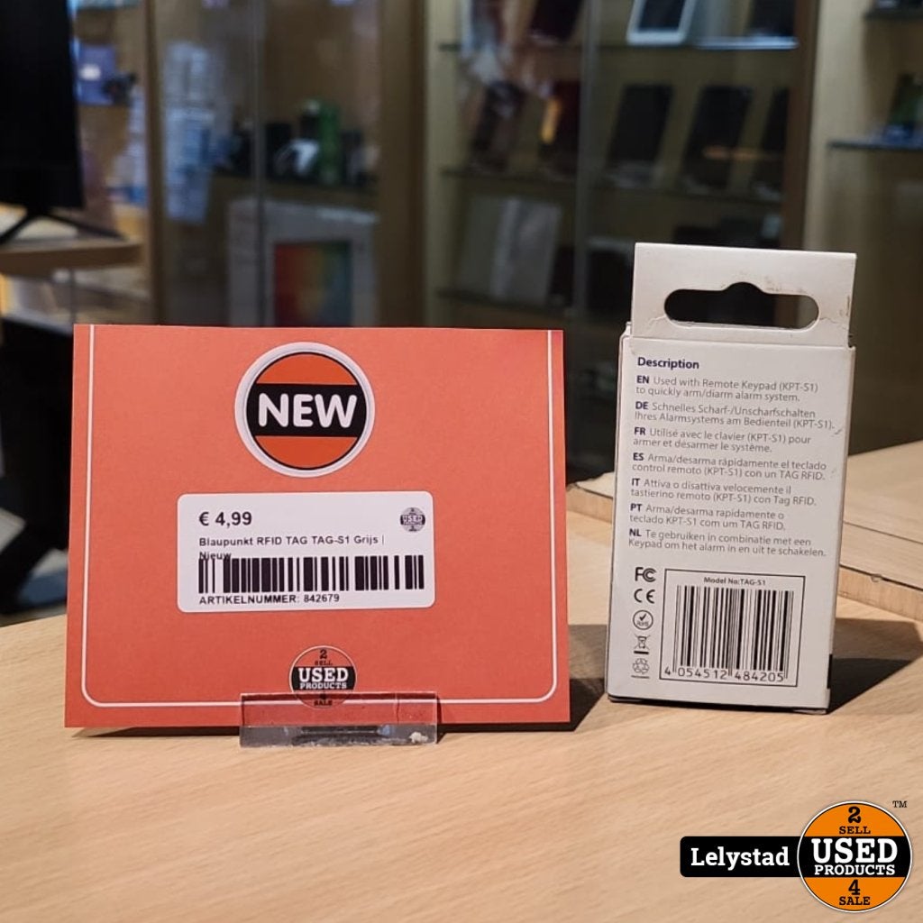Blaupunkt RFID TAG TAG-S1 Grijs | Nieuw, Blaupunkt, Nieuw, Support@blaupunkt.com, Blaupunkt GmbH
Robert-Bosch-Straße 200
31139 Hildesheim
Germany