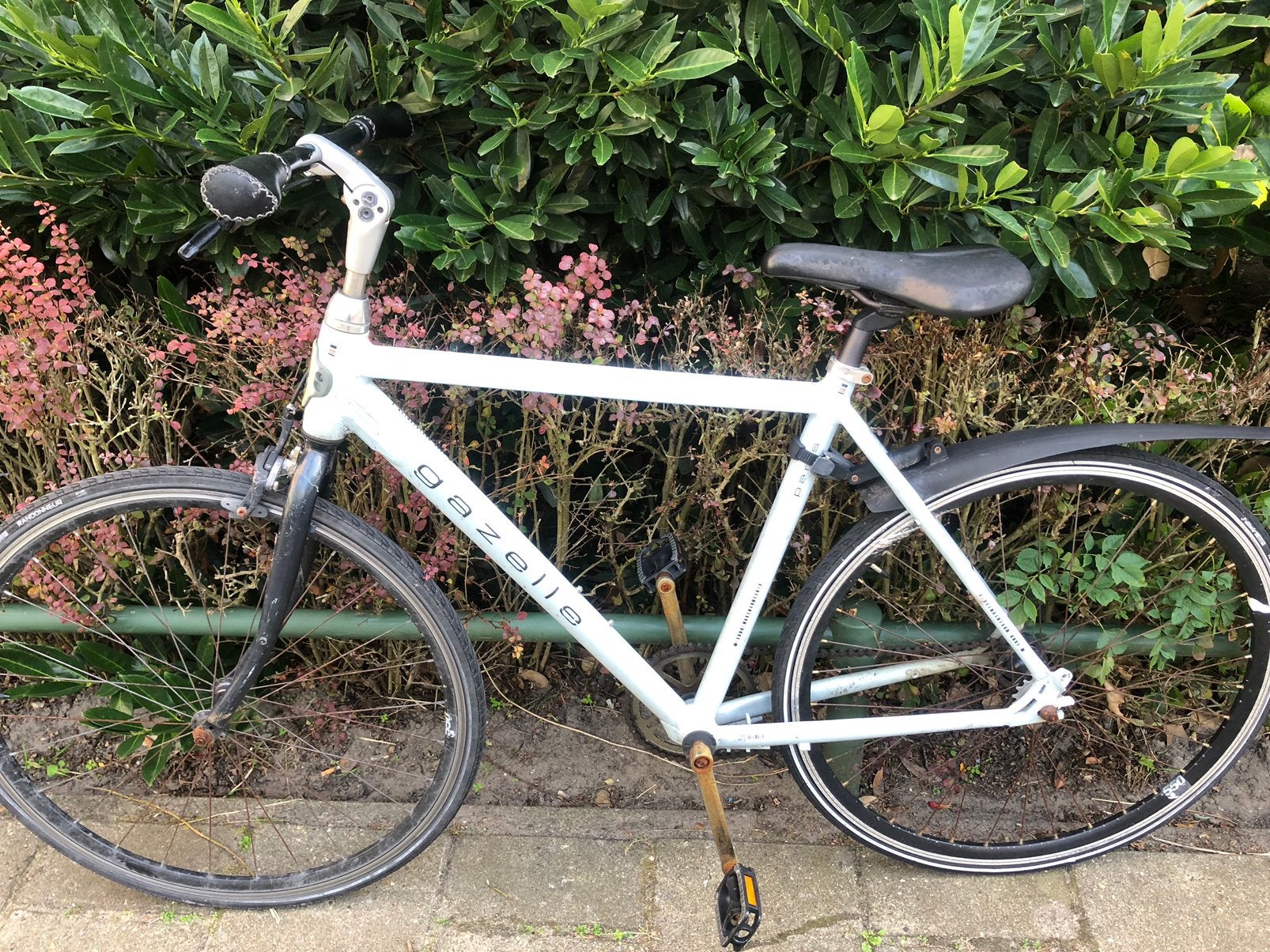 Gazelle pure paris single speed race fiets, Fietsen en Brommers, Minder dan 10 versnellingen, Gebruikt, Staal, Ophalen of Verzenden