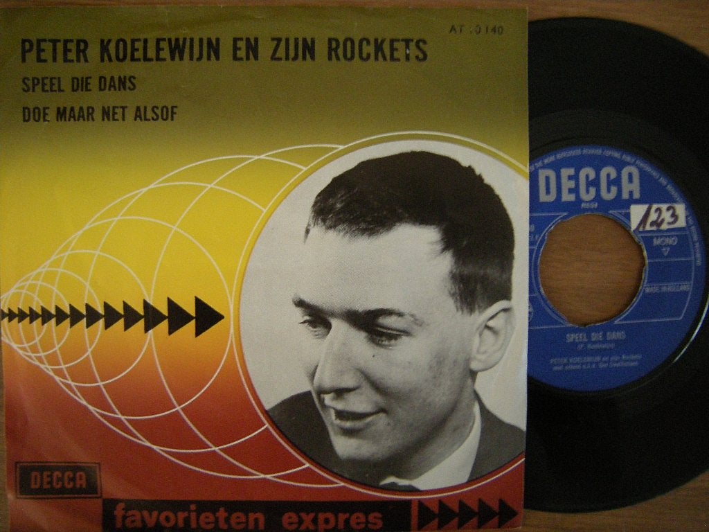 Peter Koelewijn En Zijn Rockets (Speel Die Dans), Gebruikt, 7 inch, Ophalen of Verzenden, Rock