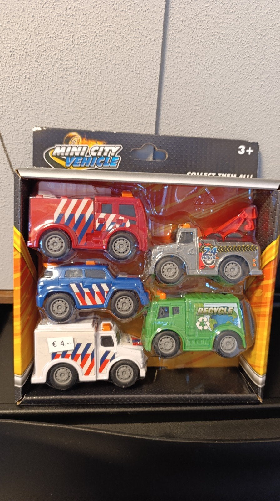 Mini City Vehicle Speelgoedauto's Set (5 stuks), Ophalen of Verzenden, Nieuw