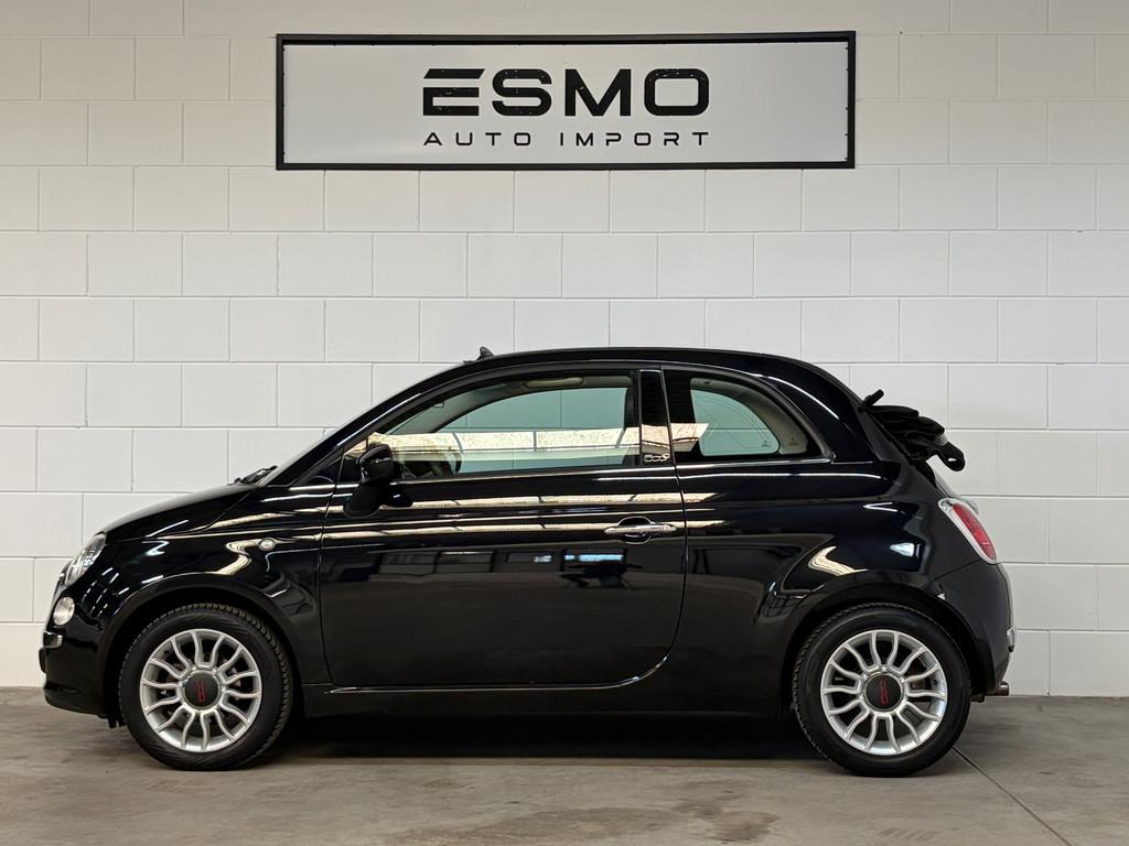 Fiat 500 C 1.2 Lounge Airco PDC, Auto's, Voorwielaandrijving, Gebruikt, 4 cilinders, Cabriolet