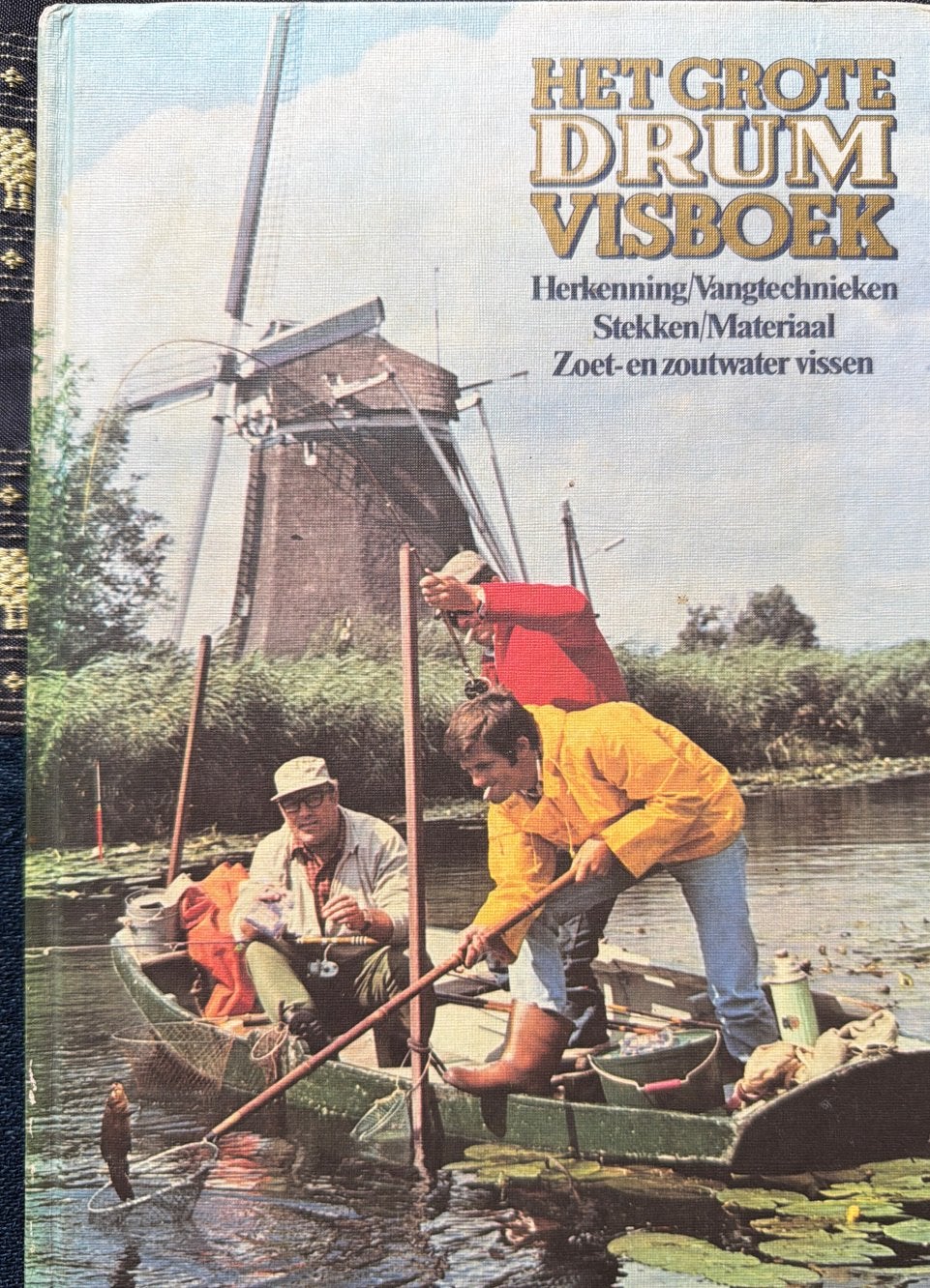 Het Grote Drum Visboek - Herkenning/Vangtechnieken, Ophalen of Verzenden, Gelezen, Overige onderwerpen