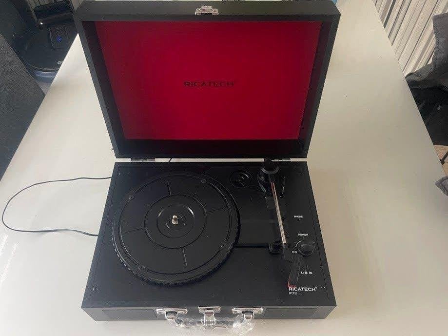 Ricatech koffer platenspeler, Ophalen of Verzenden, Nieuw, Overige merken