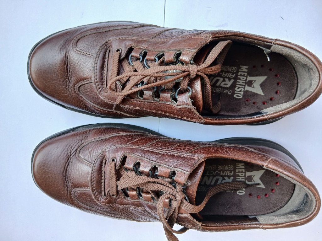 Mephisto bruin leer M41 heren, Kleding | Heren, Schoenen, Bruin, Ophalen of Verzenden, Mephisto, Sneakers of Gympen