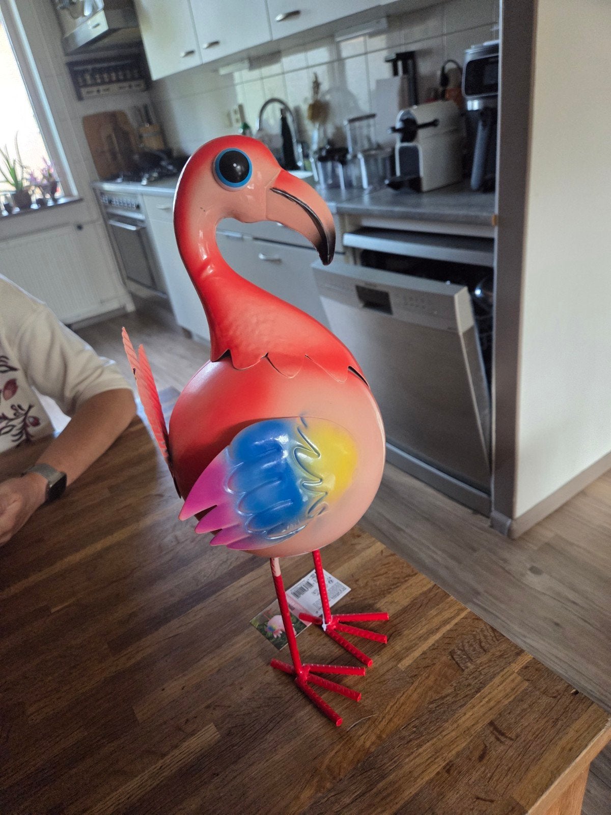 Garden statue Flamingo, Tuin en Terras, Ophalen of Verzenden, Nieuw