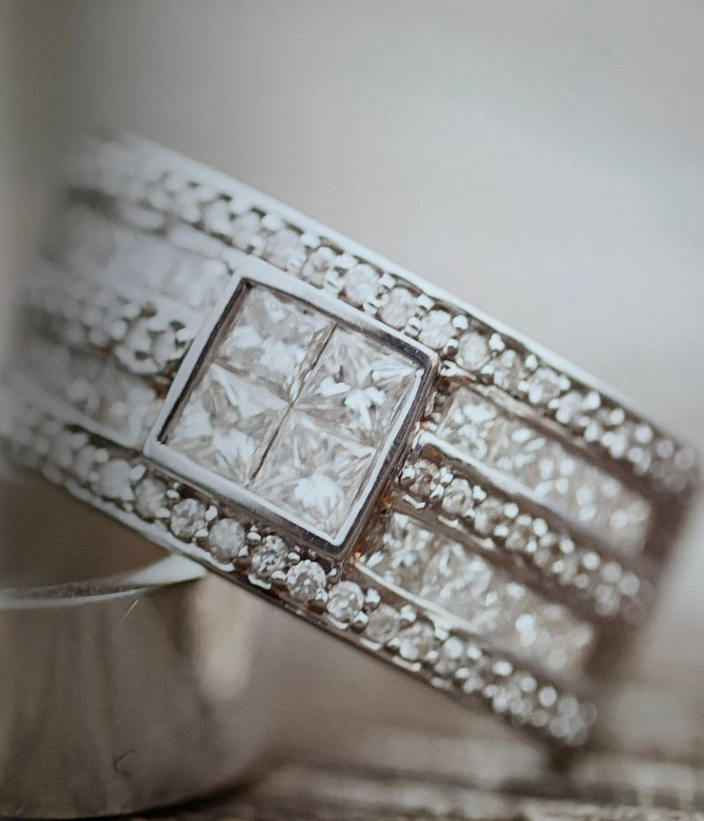 Geel gouden ring 1.25ct natuurlijke diamant, Sieraden, Tassen en Uiterlijk, Ringen, Gebruikt, Dame, Kleiner dan 17, Geel, Goud