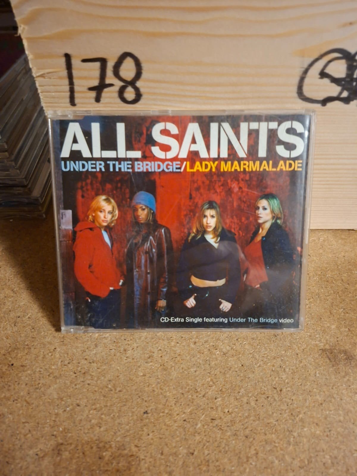 All Saints - Under The Bridge/Lady Marmalade CD-Extra Single, Ophalen of Verzenden, Gebruikt, Pop, Inclusief doosje