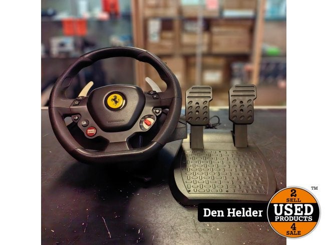 Thrustmaster T80 Ferrari 488 GTB Edition - In Nette Sta, Thrustmaster, Zo goed als nieuw, https://support.thrustmaster.com/en/contact-en/