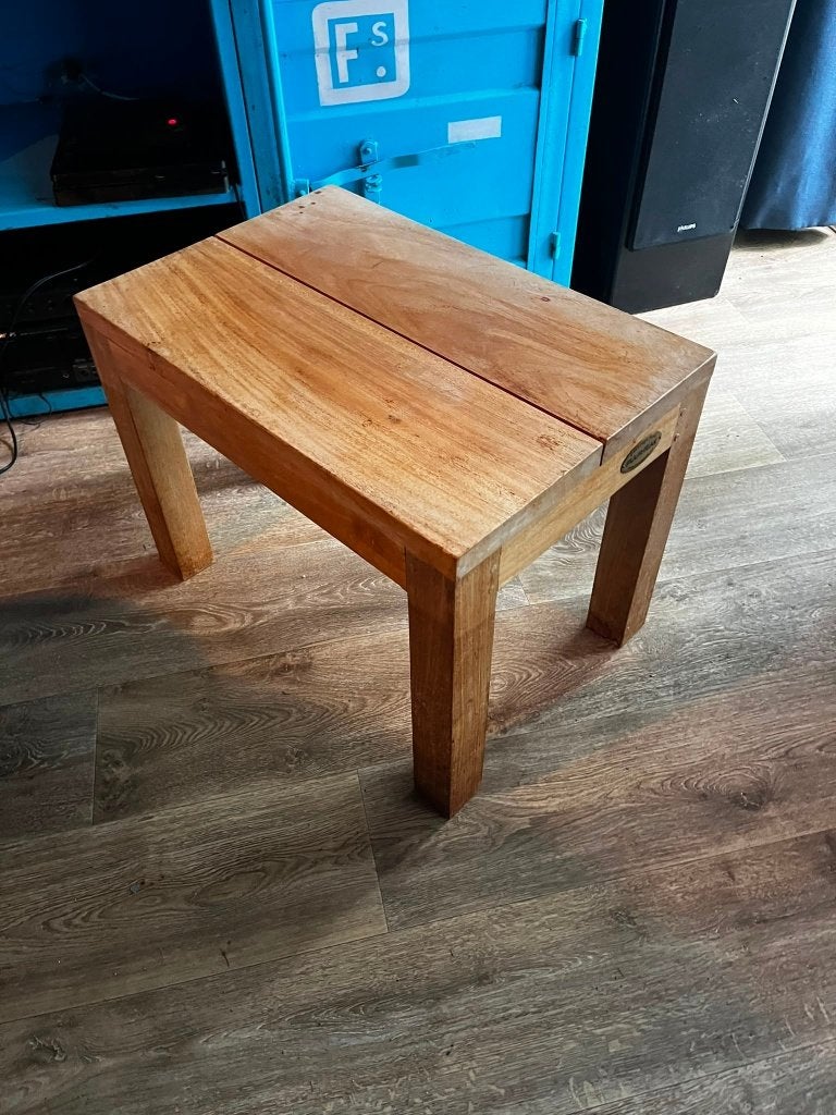 Bijzettafel Hoogte 45 cm, lengte 60 cm, breedte 40 cm, Minder dan 45 cm, Minder dan 55 cm, Gebruikt, Rond