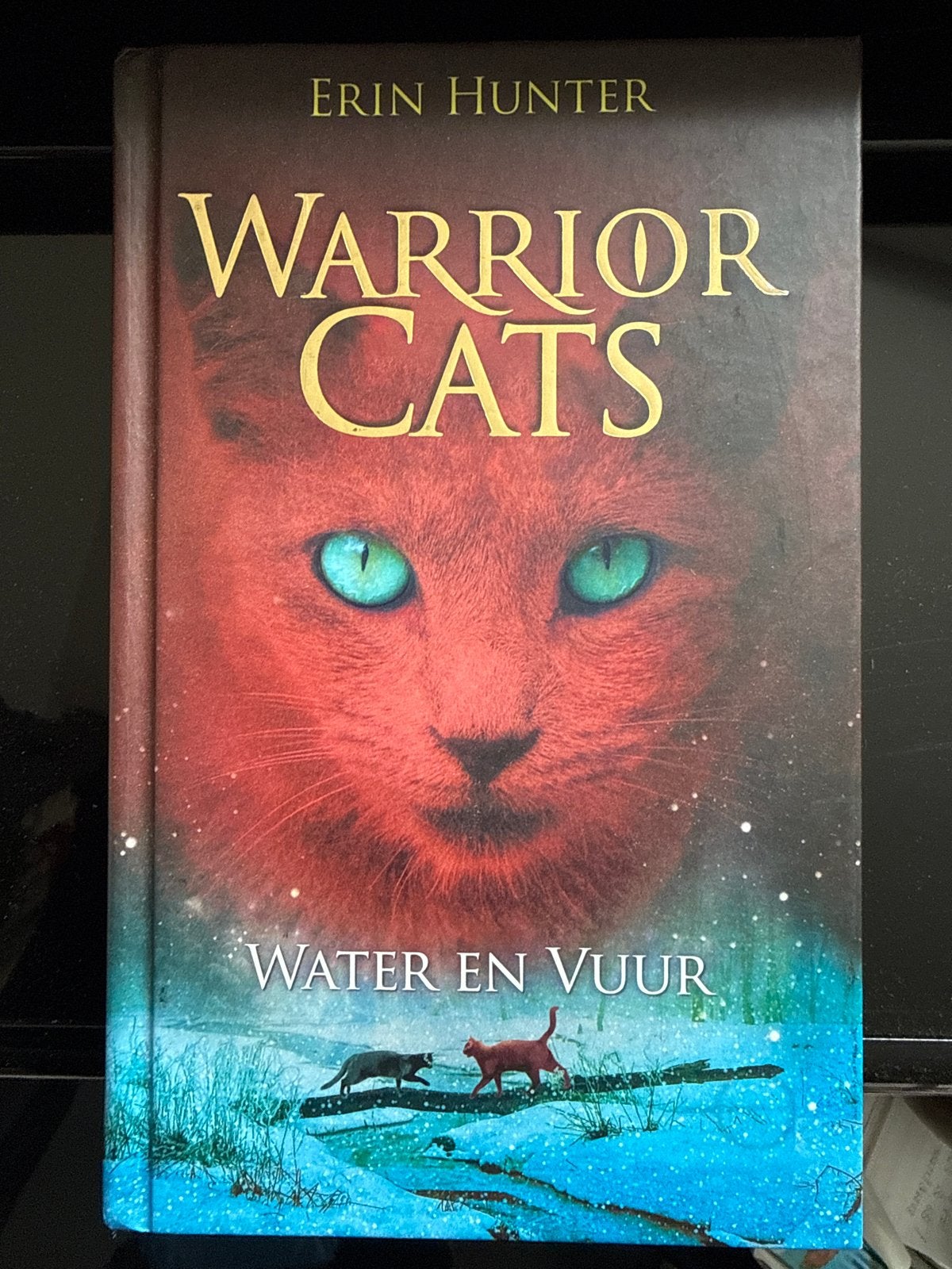 Warrior Cats 2: Water en Vuur - Erin Hunter, Ophalen of Verzenden, Zo goed als nieuw, Fictie