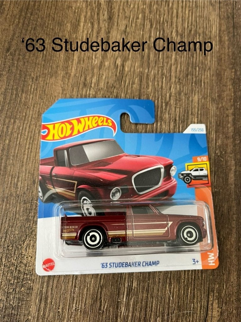 Hot Wheels ’63 Studebaker Champ, Ophalen of Verzenden, Nieuw, Auto
