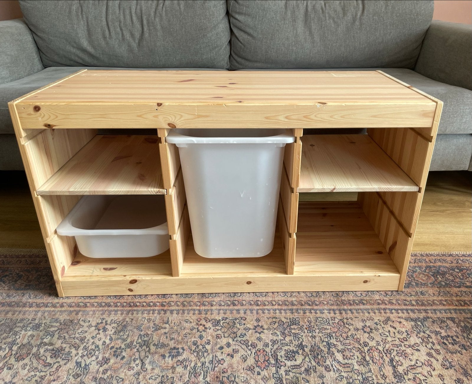 IKEA Trofast kast opbergmeubel met bakken - grenen, Ophalen, Gebruikt, Kast