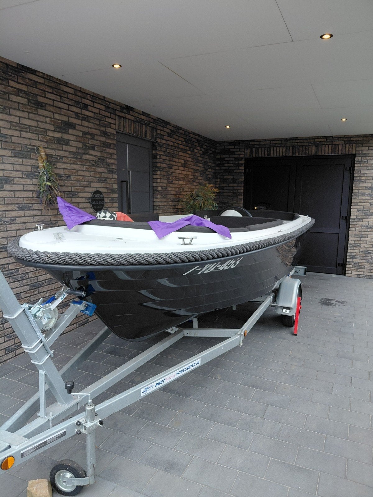 Mooie Gentle 500 sloep inclusief trailer, Ophalen, Overige typen, Rondzit, 5 m