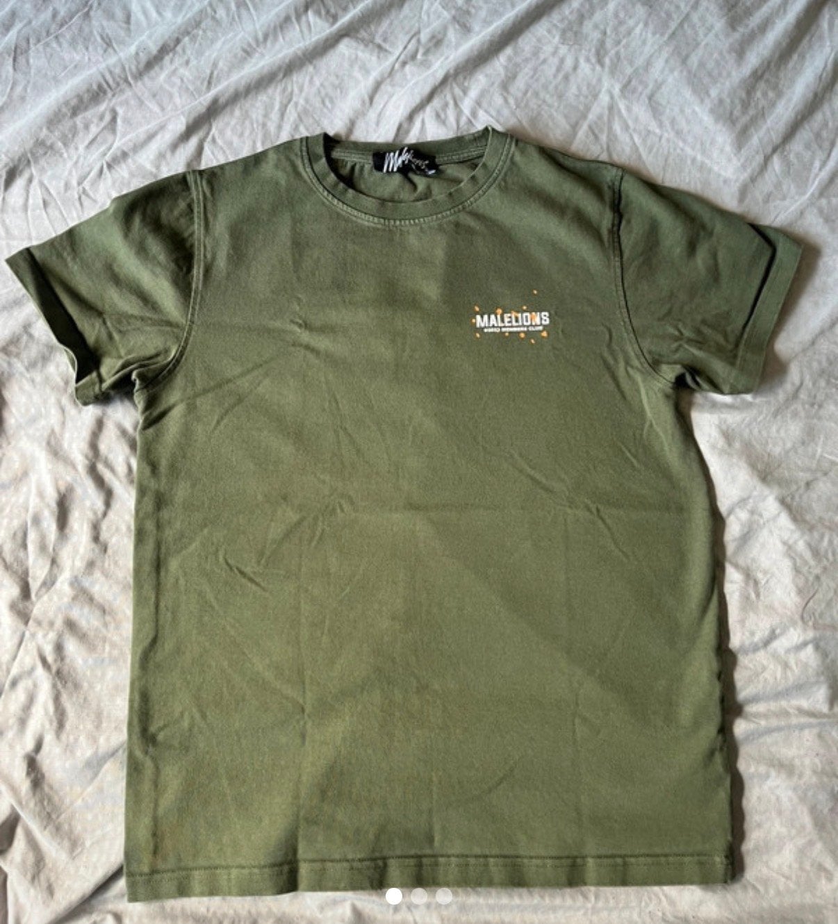 Malelions T-shirt - Groen - Maat S - 100% Katoen, Kleding | Heren, Ophalen of Verzenden, Nieuw, Maat 46 (S) of kleiner, Groen