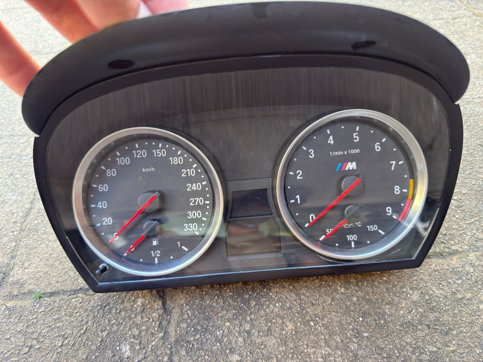 BMW E90/E91/E92/E93 M3 Stijl Instrumentenpaneel teller, Auto-onderdelen, Ophalen of Verzenden, Gebruikt, BMW