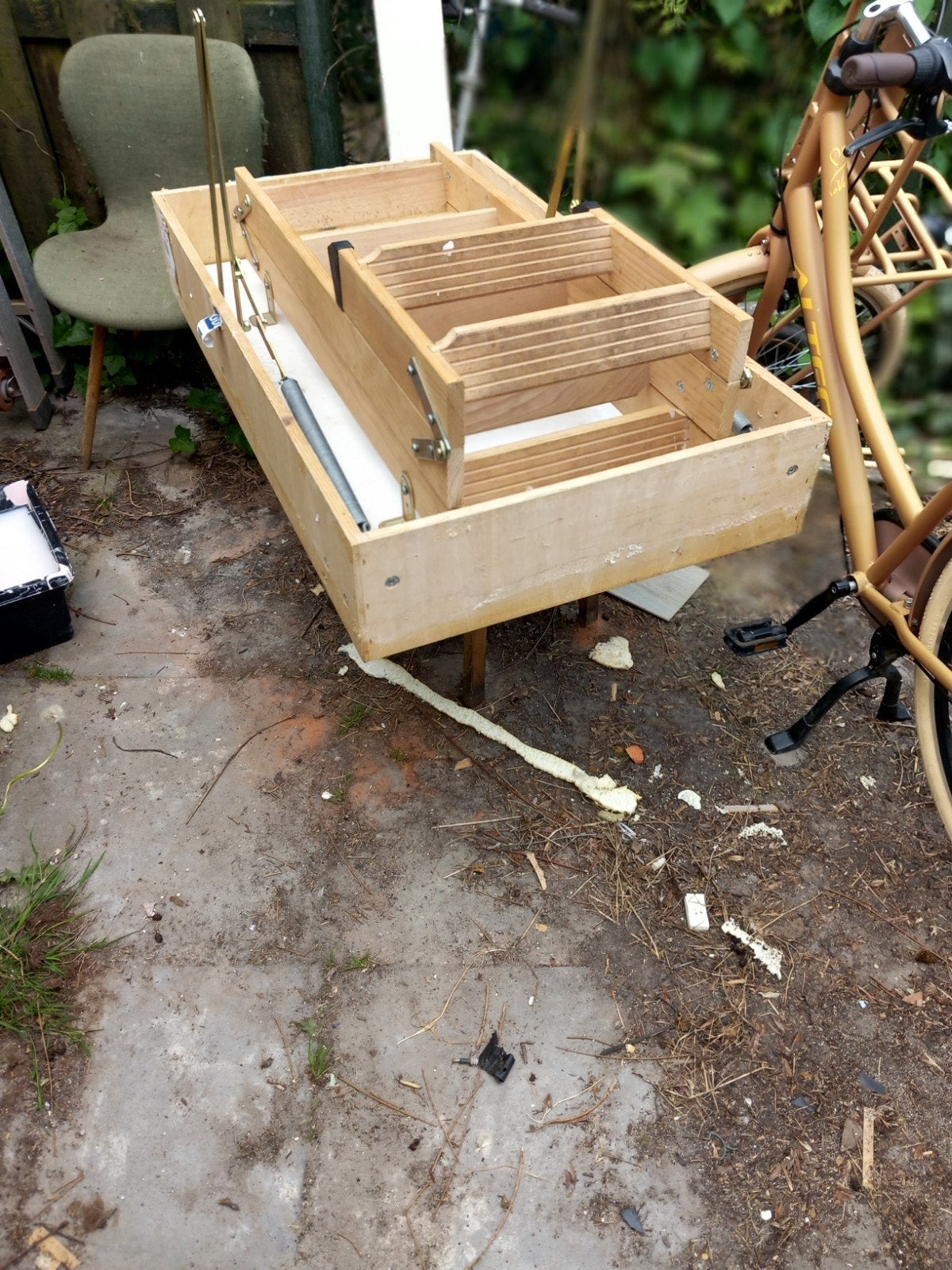 Gebruikte Flisotrap - Zoldertrap 117x67.5 cm, Doe-het-zelf en Verbouw, Ladders en Trappen, Ophalen