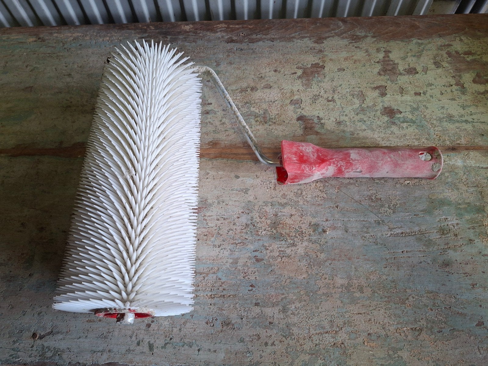 Gebruikte prikroller voor egaline of gietvloer, Ophalen of Verzenden, Gebruikt, Overige typen