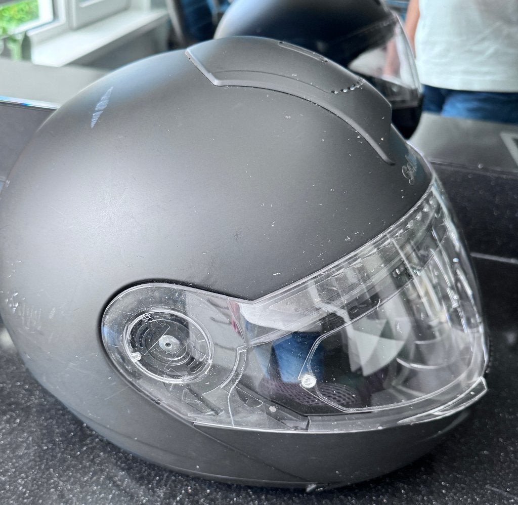 Schuberth C3 systeemhelm voor onderdelen of opnieuw vullen, Overige merken, Systeemhelm, Heren, XL