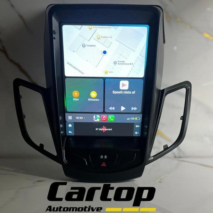 Ford Fiesta MK7 2009-2017 Autoradio • CarPlay Android Auto, Meridiaan 42, Zo goed als nieuw, Info@cartop-automotive.nl, Cartop-Automotive Bv.