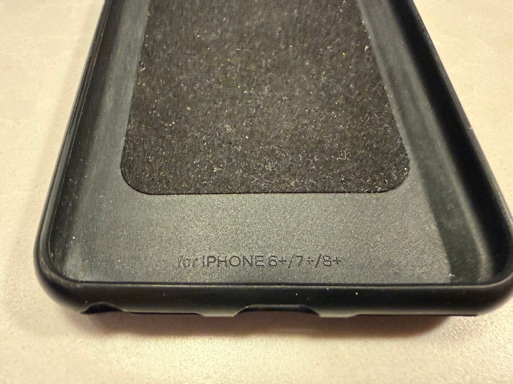SP Connect hoesje iPhone 8Plus, Kunststof, Zwart, Ophalen of Verzenden, Zo goed als nieuw