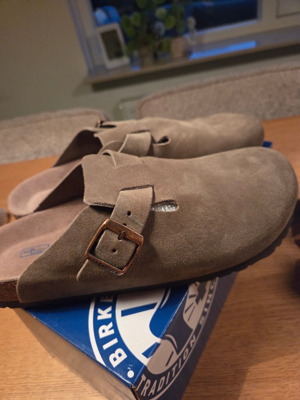Birkenstock Boston Clogs - Zo goed als nieuw, Kleding | Dames, Schoenen, Ophalen, Bruin, Instappers, Zo goed als nieuw