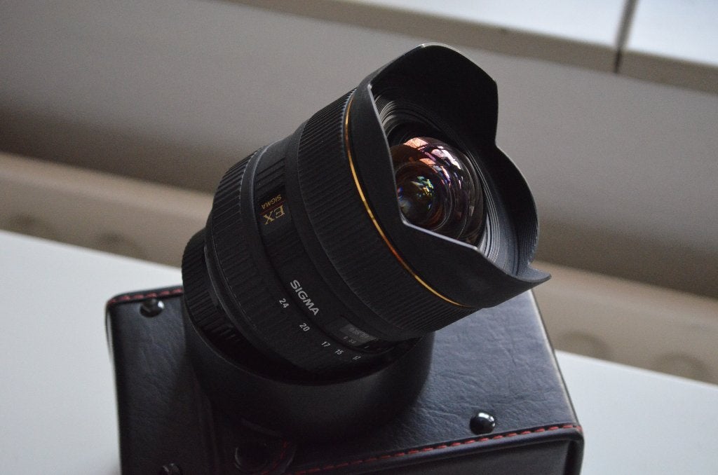 Sigma 12-24mm F4.5-5.6 DG HSM Groothoeklens -NIKON, Overige merken, Zo goed als nieuw, Nikon F-mount, Groothoeklens