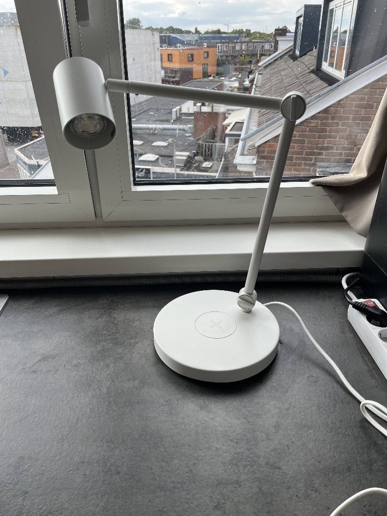 Ikea Nymåne lamp, Ophalen, Bureaulamp, GU10, Wit