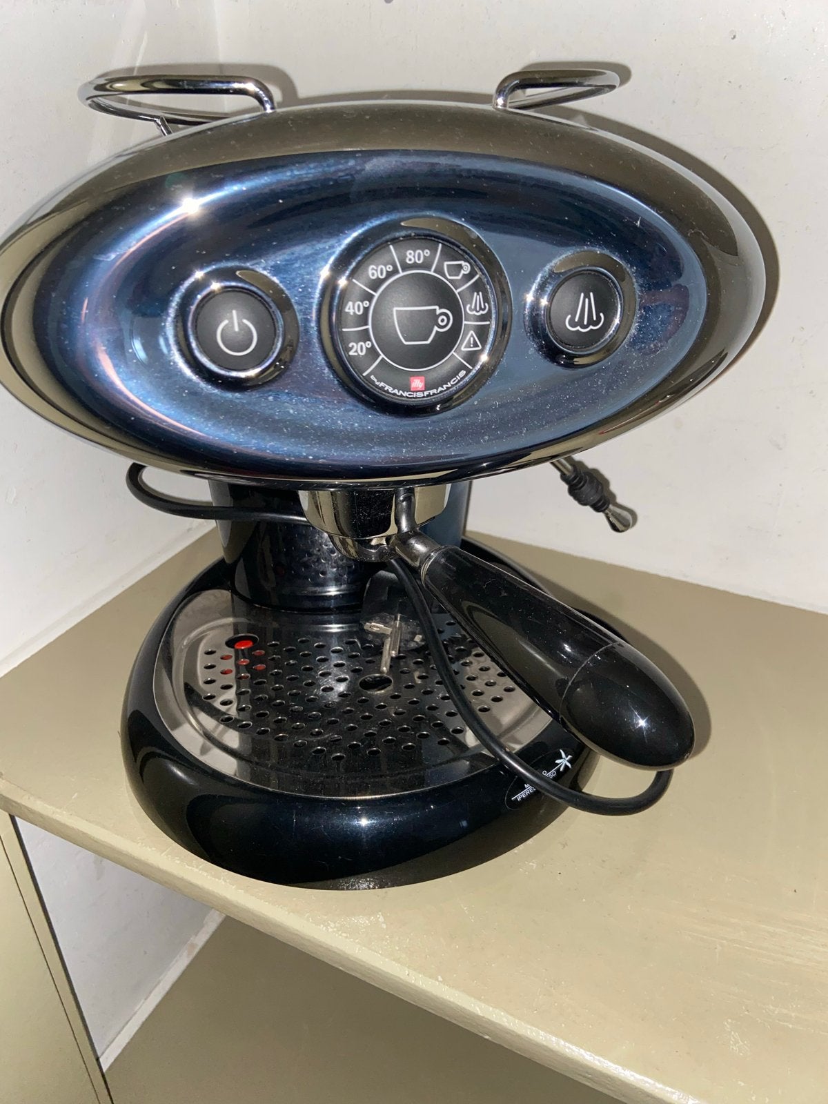 FrancisFrancis! X7.1 iperEspresso machine - Zwart, Gebruikt, Espresso apparaat, Overige typen, 1 kopje