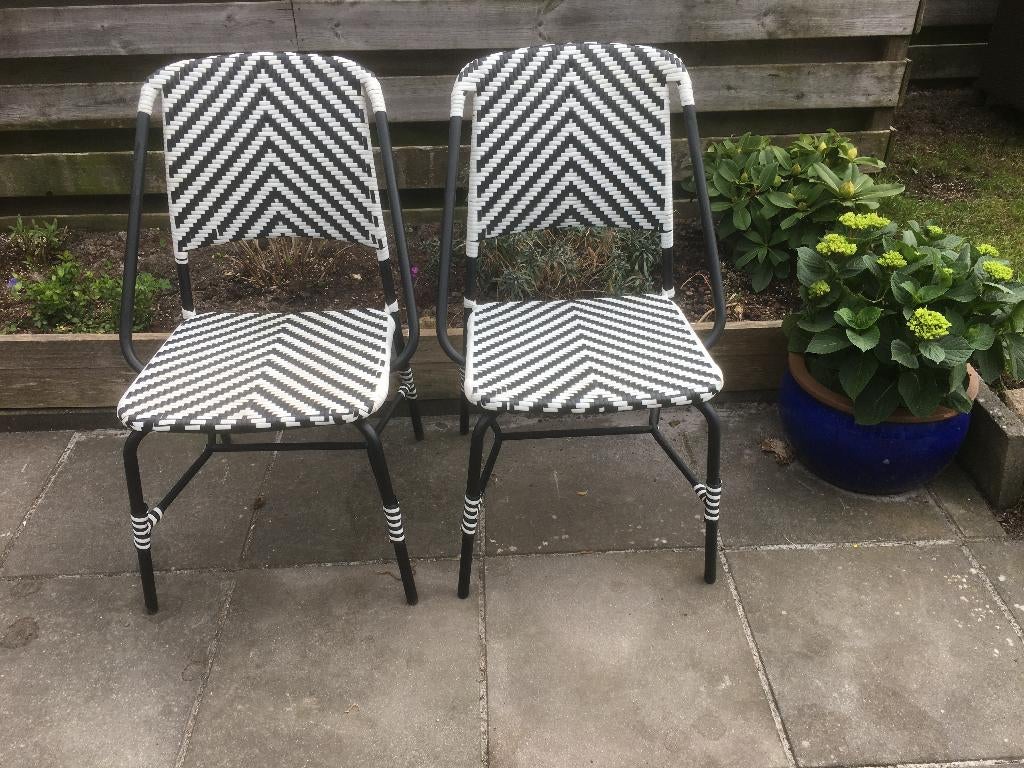 Tuinstoelen, Ophalen, Zo goed als nieuw, Kunststof