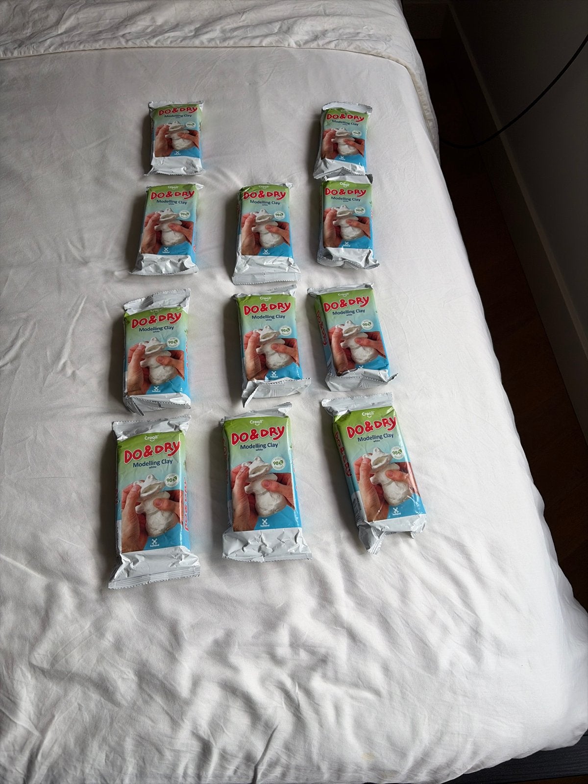 Do & Dry Modelling Clay - 100g Pakket (10 stuks), Overige thema's, Nieuw, Ophalen of Verzenden, Overige materialen
