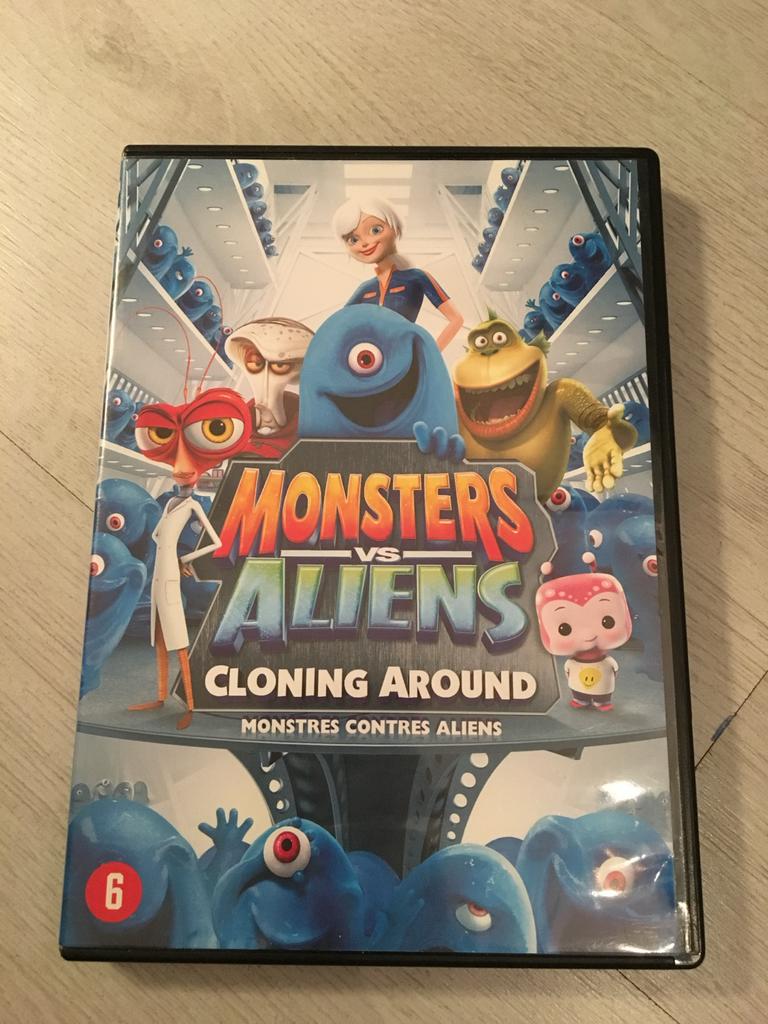 Monsters vs Aliens: Cloning Around DVD (Nederlands), Cd's en Dvd's, Dvd's | Tekenfilms en Animatie, Gebruikt, Tekenfilm, Amerikaans