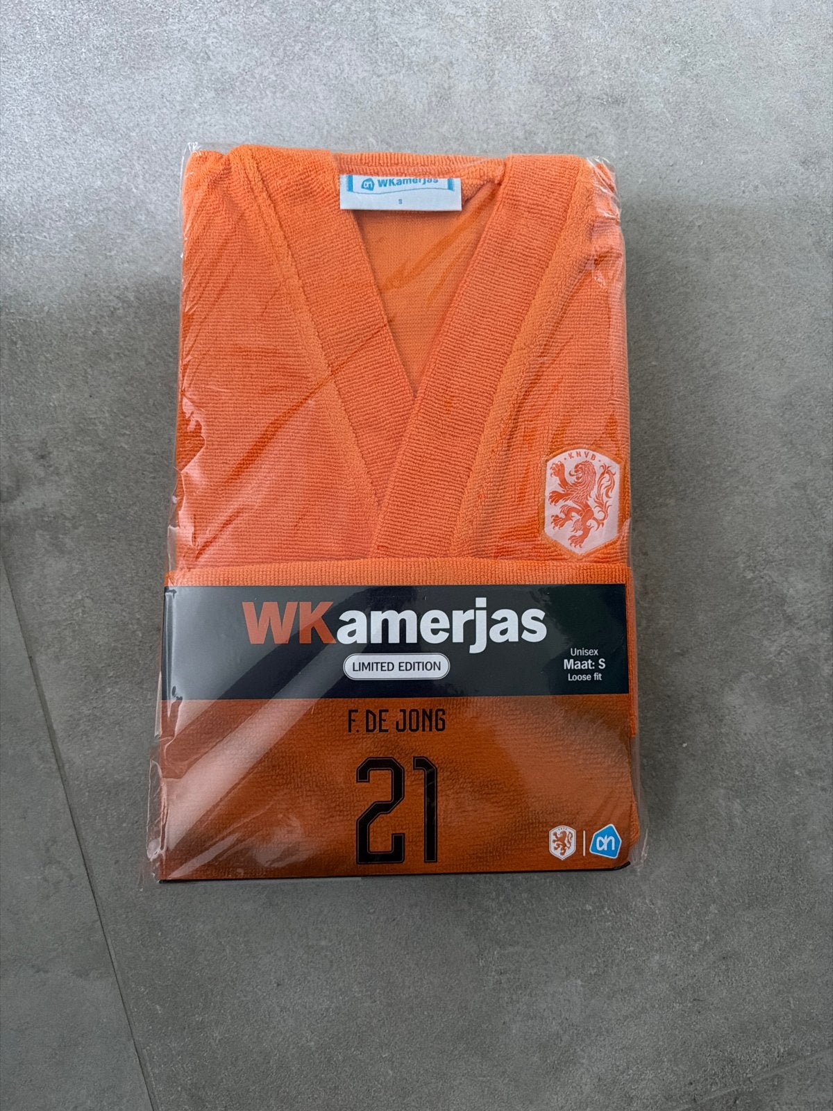 WKamerjas F. de Jong 21 - maat S -Limited Edition (Nieuw), Ophalen of Verzenden, Nieuw