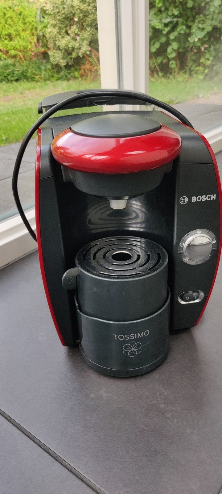 Bosch Tassimo Vivy 2 - Compacte en stijlvolle koffiemachine, Ophalen, Koffiemachine, Zo goed als nieuw, 1 kopje