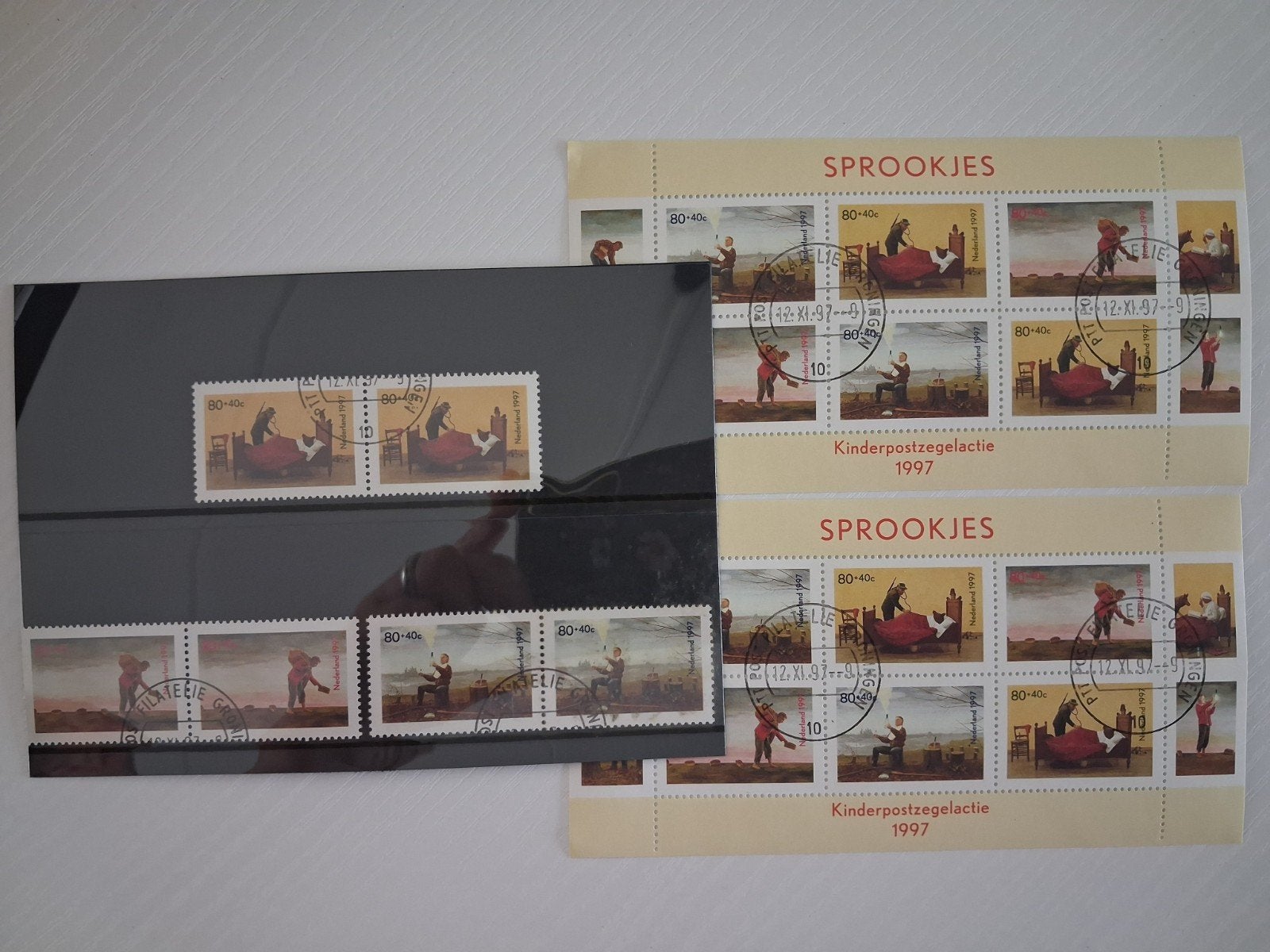 Nederland Kinderpostzegels 1997 - Sprookjes (Gestempeld), Ophalen of Verzenden