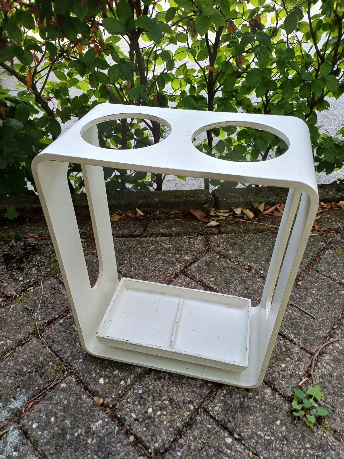 Space age paraplubak, Huis en Inrichting, Woonaccessoires | Paraplubakken, Ophalen of Verzenden, Metaal