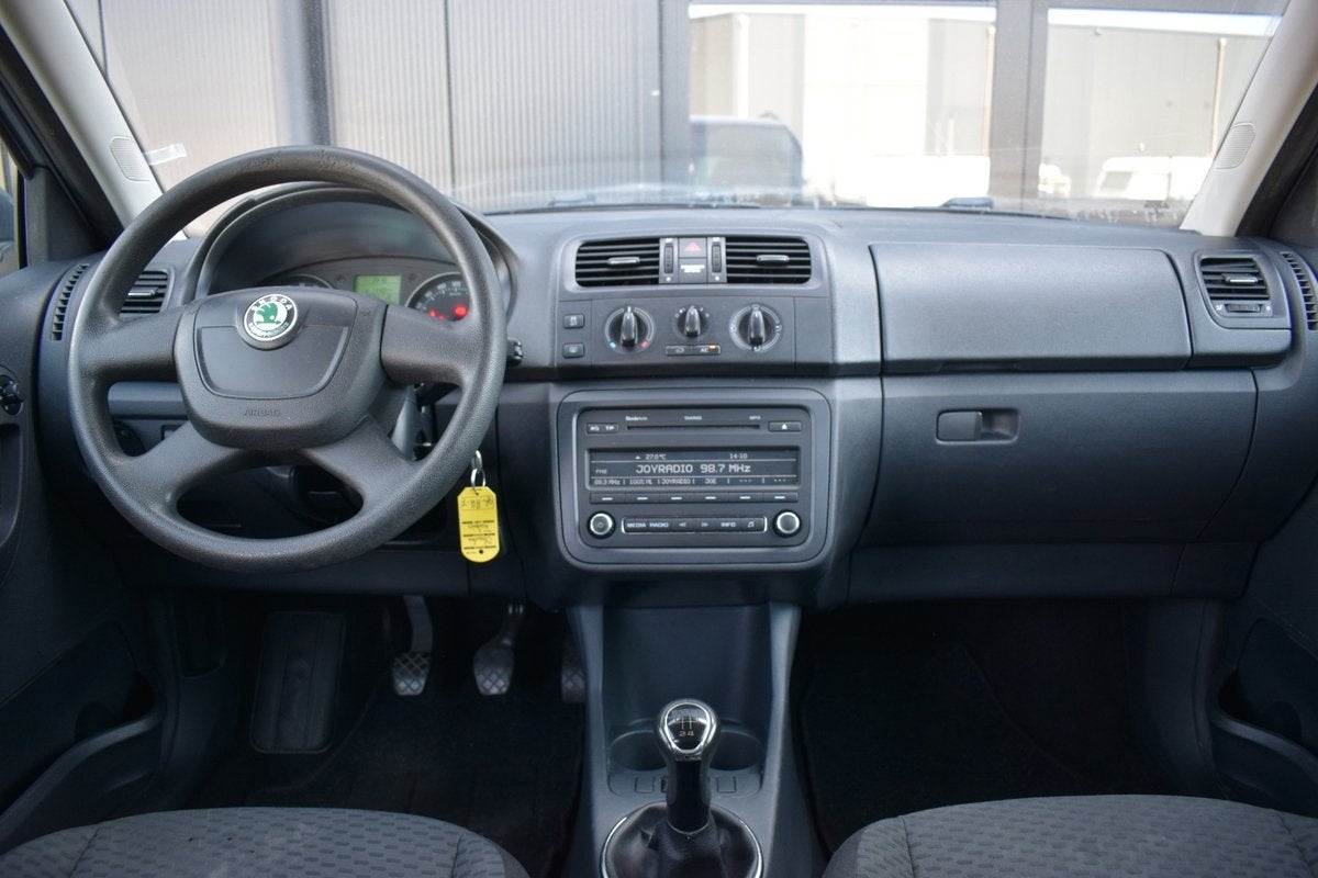 Skoda Fabia Combi 1.2 TDi Greenline Airco | Cruise Control |, Auto's, Skoda, Voorwielaandrijving, Euro 5, Stof, Zwart