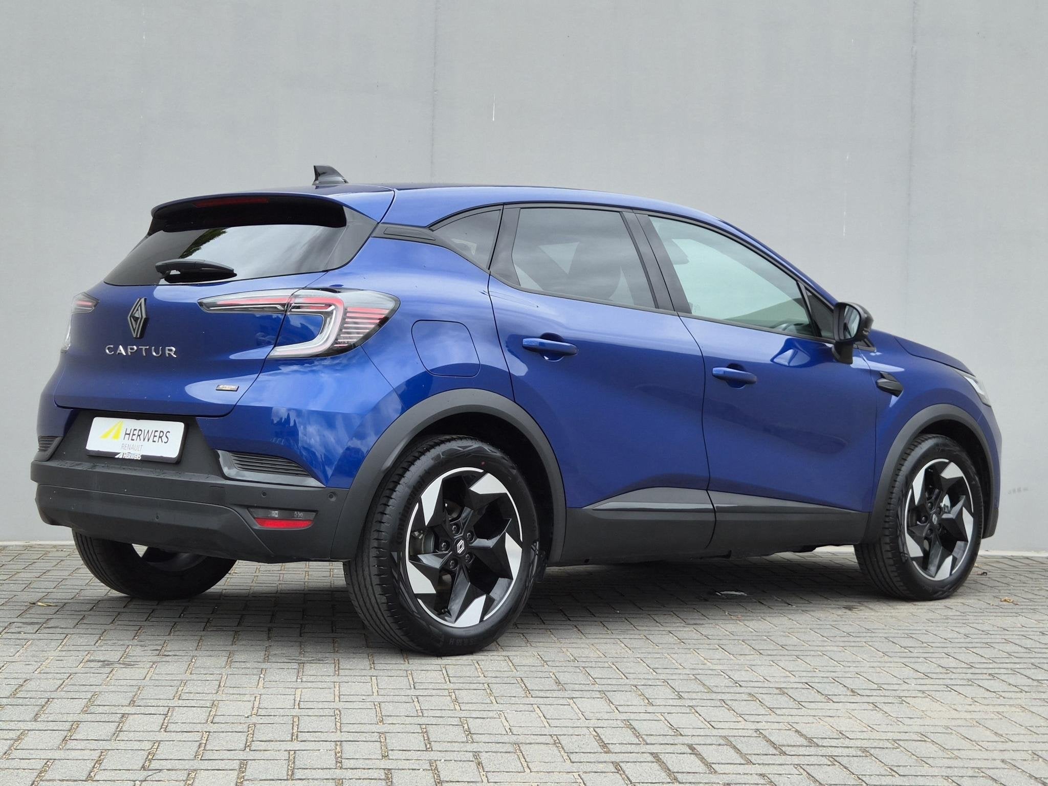 Renault Captur 1.8 E-Tech full hybrid 160 techno / Fabrieksg, Auto's, Renault, 4 cilinders, Blauw, Hybride Elektrisch/Benzine