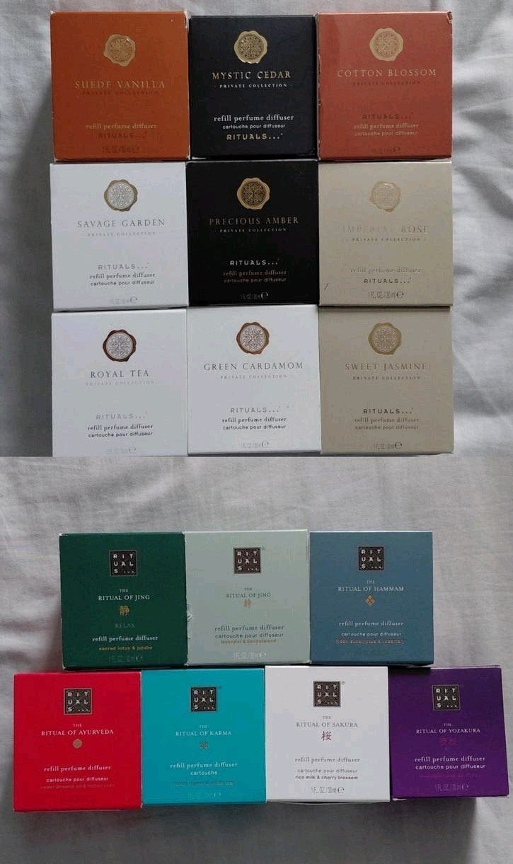 Rituals cartridges (navulling voor de diffuser), Ophalen of Verzenden, Nieuw